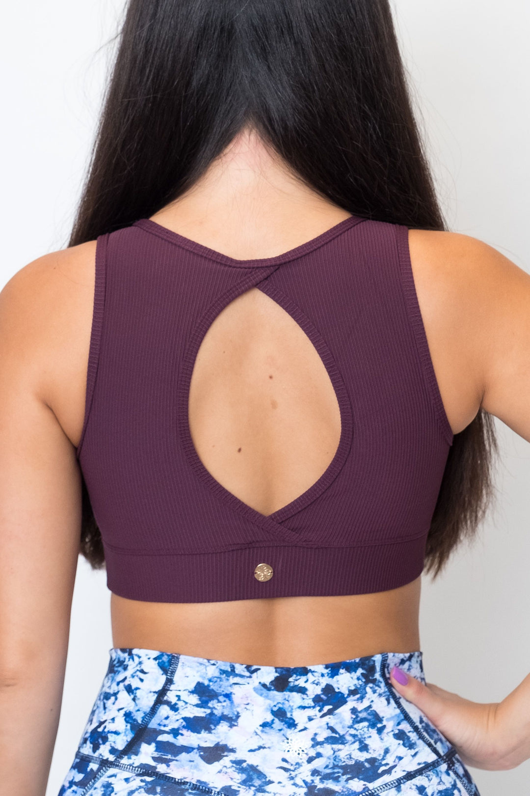 Ribbed Sports Bra - On the Nice List