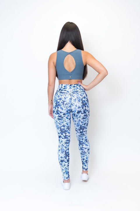Ribbed Sports Bra - Once in a Blue Moon