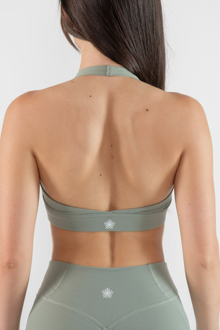 Sage Butter - Halter Bra