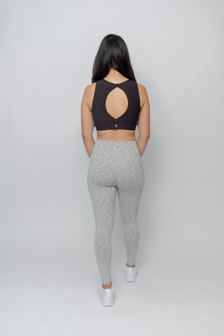 Static Gray Leggings – BLOOM ACTIVEWEAR